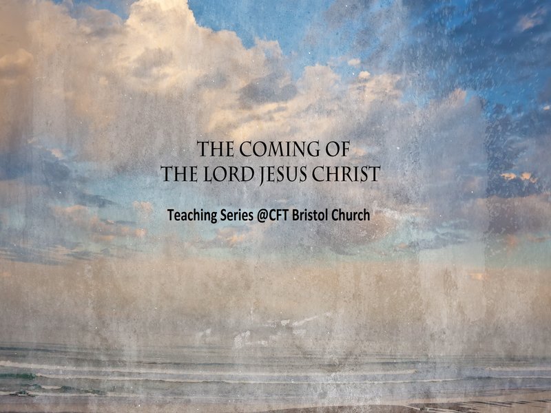 The Return Of the Lord – Prt 1 – Is Jesus Coming Back?