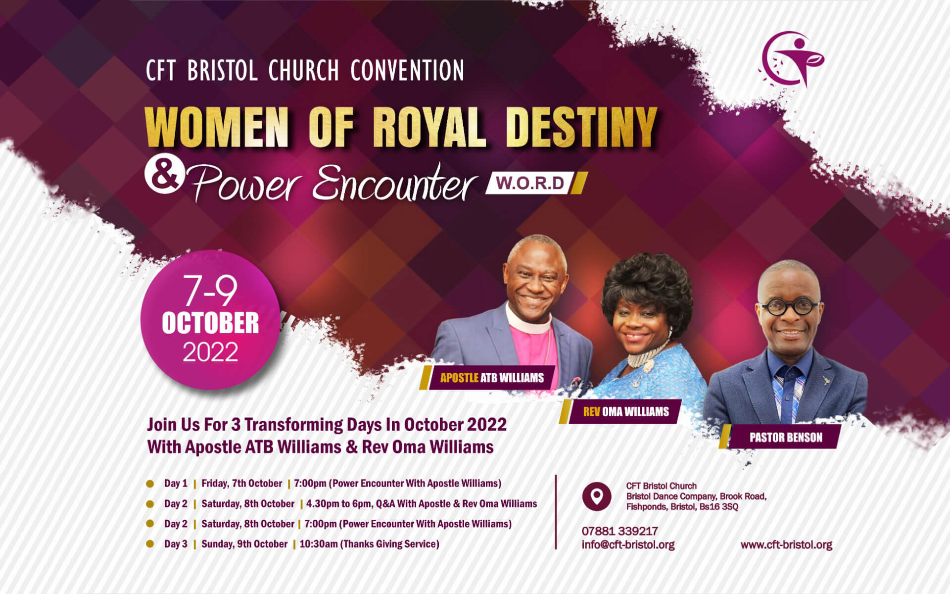 Women In The Kingdom Part 1 – Rev Oma Williams