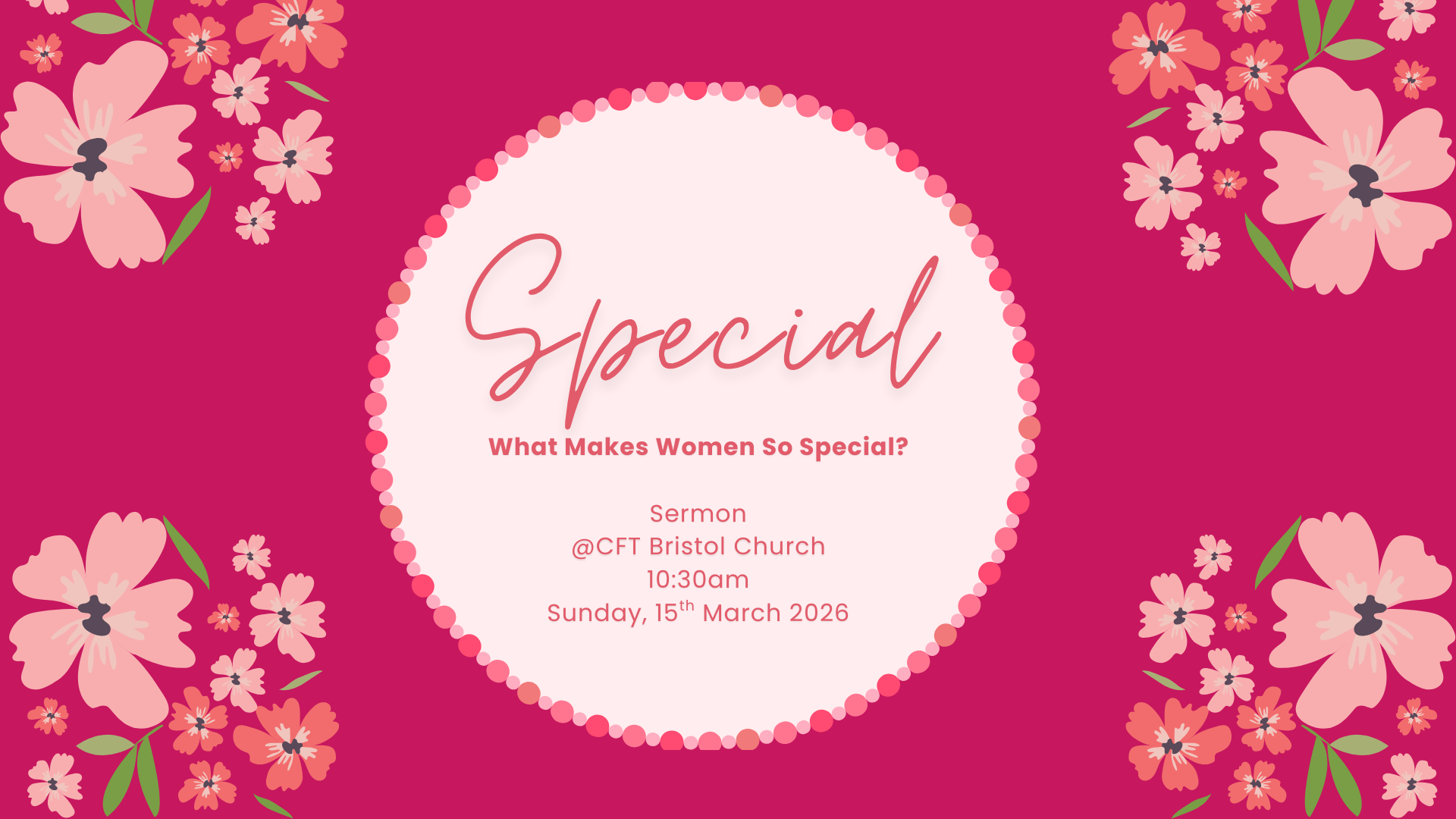 Mothers Are Special!