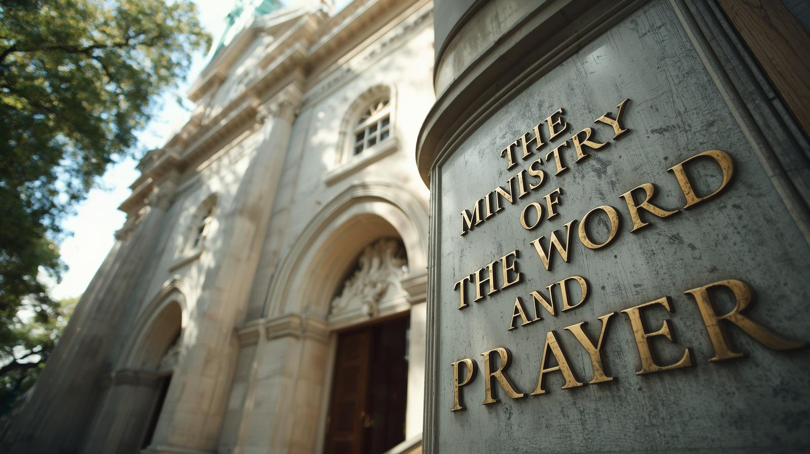 The Ministry of Prayer and the Word